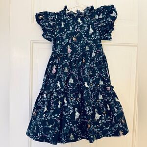 NWOT Janie & Jack - Disney Frozen Toile Dress 3T